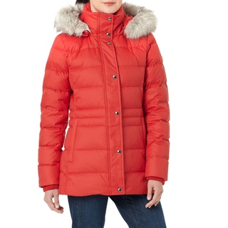 Tommy Hilfiger Damen Daunenjacke, Primary Red, XXS