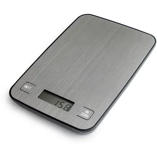 IBILI Digitale Küchenwaage, Klasse Mini, 5 kg, Edelstahl, Graduierung 1 g, Kapazität 5 kg, hohe Präzision, Tara-Funktion