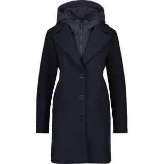 alife and kickin AjaAK A Jacket long Hybrid Damen Winterjacke, gefütterte Jacke - Marine