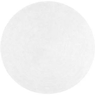HAMID Nansa Indoor-/Outdoor-Teppich, recyceltes PET – Waschbar und wasserabweisend – Umweltfreundlich und nachhaltig – Ideal für Terrasse, Garten oder Wohnzimmer (200 x 200 cm, Elfenbein)