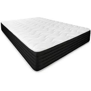 DUÉRMETE ONLINE Viskoelastische Matratze, Pocket Visco, wendbar (Winter-Sommer), Härte: mittel bis hoch, Dicke 30 cm, milbendicht, antibakteriell und hypoallergen, 150 x 190 cm