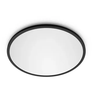 Philips LED-Deckenleuchte Superslim SceneSwitch 18 W IP44 1500 lm 2700 K Schwarz