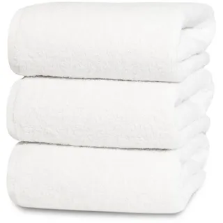 ZOLLNER Handtuchset 70 x 140 cm weiß 3 St.