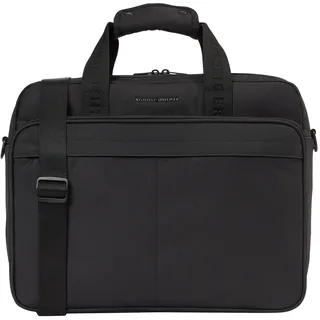 Tommy Hilfiger Laptoptasche »TH REPREVE COMPUTER BAG«, Unisex Geschäftstasche, Henkeltasche mit Griffverstärker, schwarz