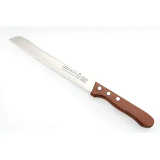 GÜDE Solingen - Brotmesser gestanzt, 20 cm, Edelholz, GAMMA