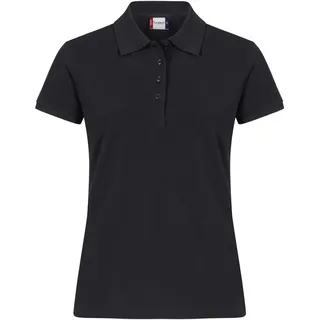 Clique Heavy Premium Poloshirt Damen 99 - schwarz XL