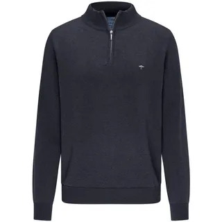 FYNCH-HATTON Troyer mit Logostickerei FYNCH-HATTON navy