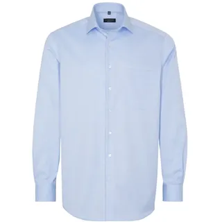 Eterna Herren Hemd Comfort Fit 8817-10-E19K AL: 65 cm Gr. 47 blau