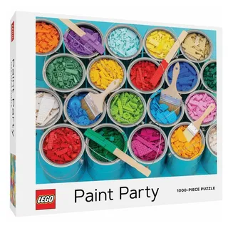 Abrams & Chronicle Chronicle Books 79704 Lego Paint Party Puzzle, One-Size