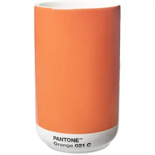 PANTONE Mini Porzellan Vase, in Geschenkbox, 500ml, Orange 021C