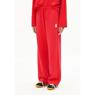 ICONIC Å IVAARA SWEATHOSE |  100% Bio-Baumwolle - rot (L)