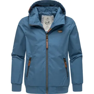 Ragwear Outdoorjacke »Übergangsjacke Kristla II«, mit Kapuze, blau