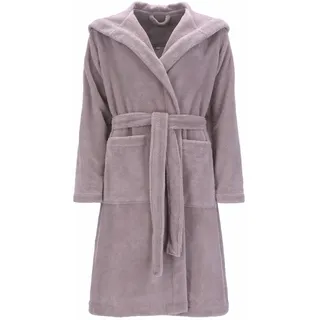 Bugatti Bademantel BUGATTI Gr. S, lila, S, 50% Baumwolle, 50% Polyester, Hausmäntel, Bademantel, im edlen Design