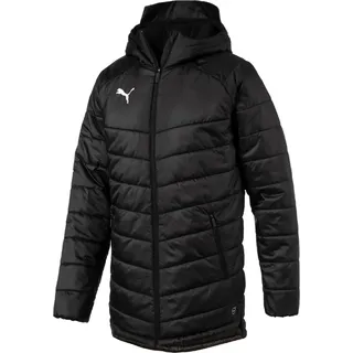Herren Winterjacke Puma Liga Sideline Bench Schwarz - Schwarz