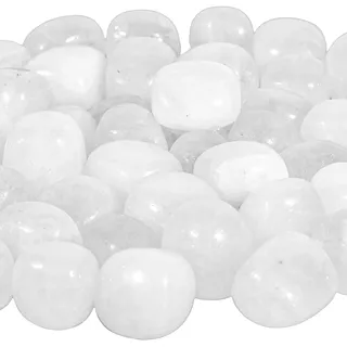 KYEYGWO 1 Pfund Unregelmäßiger Natürlicher Polierter Stein Trommelsteine Reiki Krytsal Edelstein Für DIY Gartendekoration Heimdekorationn, Bergkristall