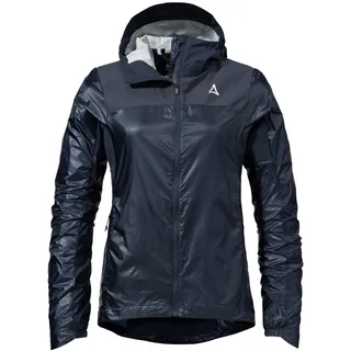 Schöffel Damen Hybrid Jkt Flow Trail L Regen Jacke, Navy Blazer, 36 EU