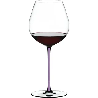 RIEDEL 4900/07V FATTO A MANO Pinot Noir Weinglas - Stiel VIOLETT - Transparent