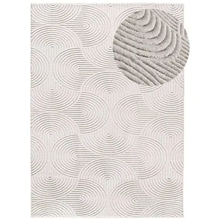 Atticgo Webteppich waschbar Creme Estilo 200/290 cm , Textil , Abstrakt , Rechteckig , 200x290 cm , Oeko-Tex® Standard 100 , waschbar, antistatisch, leicht zusammenrollbar, rutschfeste Unterfläche , Teppiche und Böden, Teppiche