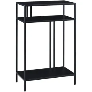 [en.casa] Kumlinge Konsolentisch 55x85x30 cm Schwarz