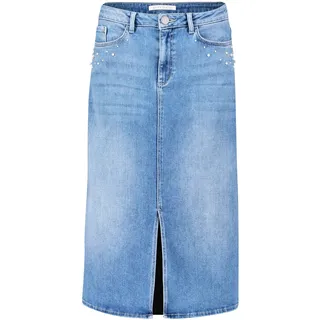 Betty&Co Jeansrock »Jeansrock mit Waschung«