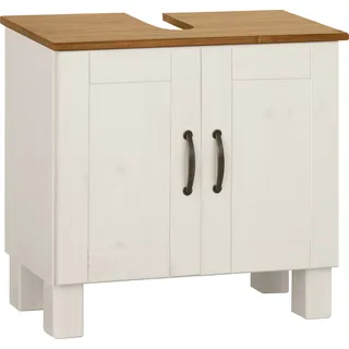Home Affaire »Rodby« FSC®-zertifiziertes Massivholz, Griffe Metall, Breite 60cm, Höhe 55cm,
