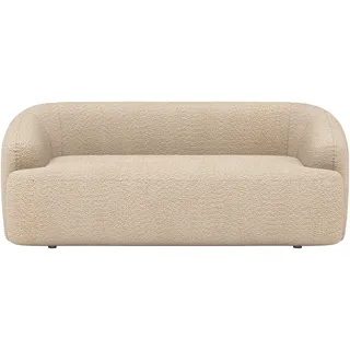 Home affaire 2-Sitzer »Nergal, Einzelsofa Breite 217cm, organisches Design« Modernes Design, schlichte Optik, stilvoller Blickfang im Wohnzimmer, grau