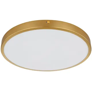 GLOBO Deckenleuchte 1 x LED rund gold