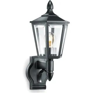 Steinel Außenleuchte Aluminium, Glas, Kunststoff 40,4 cm E27 schwarz