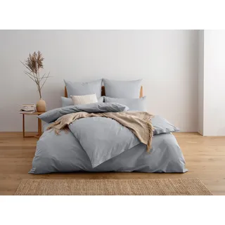 OTTO home Luisa Renforcé Grau 155 x 220 cm + 40 x 80 cm