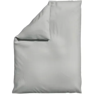 Schlafgut Bettdeckenbezug , Hellgrau , Textil , Uni , 155x220 cm , Textiles Vertrauen - Oeko-Tex®, AZO-frei, Bsci, Oeko-Tex® Standard 100, Oeko-Tex® Made IN Green , pflegeleicht, atmungsaktiv, bügelleicht, schadstoffgeprüft, weiche und anschmiegsame Oberfläche, bio , Heimtextilien, Bettwäsche & Leintücher, Bettwäsche, Jersey-Bettwäsche
