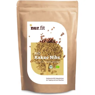 nur.fit BIO Kakao Nibs Pulver 1000 g