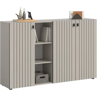 xonox.home Schuhkommode 150 x 96 x 37 cm braun