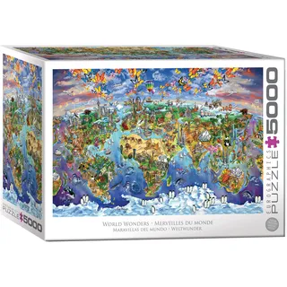 5000 Teile Puzzle World Wonders Weltwunder