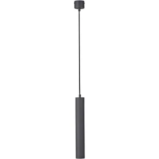 Schöner Wohnen DANTE 1-flg. Ø 6 cm zylinderförmig schwarz Kunststoff, Metall
