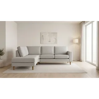 OTTO home Eckcouch Polyester 2-Sitzer Beige