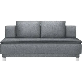 Joka Schlafsofa , Grau , Textil , Füllung: Schaumstoff , 200x85x90 cm , Made in Austria , Stoffauswahl, Schlafen auf Sitzhöhe, Rücken echt , Wohnzimmer, Sofas & Couches, Schlafsofas, Dauerschläfer Sofas