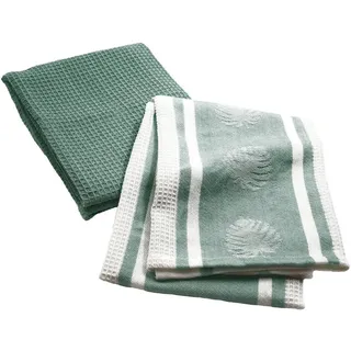 Douceur d'intérieur Douceur d’Intérieur Küchentücher, grün | Gr.: onesize