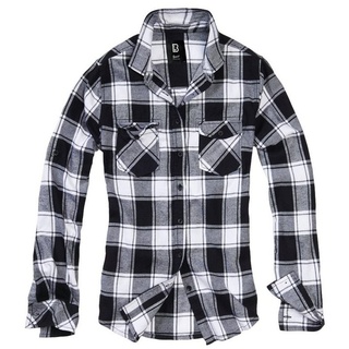 Brandit Textil Brandit Amy Flanell Checkshirt Girl-Hemd schwarz/weiß