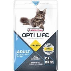 Bild von Opti Life Cat Sterilised/Light - Ohne Getreide - Mit Huhn - 2,5kg