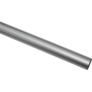 GARDINIA Gardinenstange Industrial Home Ø 25 mm Silber 200 cm