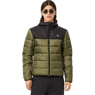 Lacoste Gesteppte Pufferjacke, Schwarz S - Schwarz