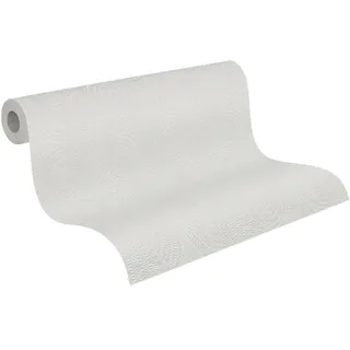 A.S. Création Vliestapete mit 3D Effekt - hochwertige Tapete Grafik 399372 in Weiß, Grau - Tapete Vlies 3D Optik - Made in Germany