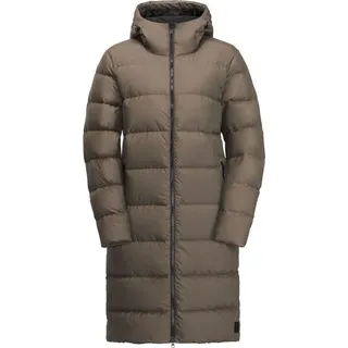 Jack Wolfskin Damen Frozen Palace Mantel (Größe L, braun)