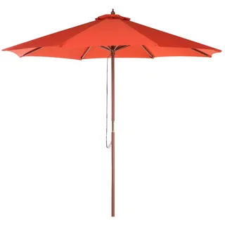 Beliani Toscana Ø 270 cm Rot