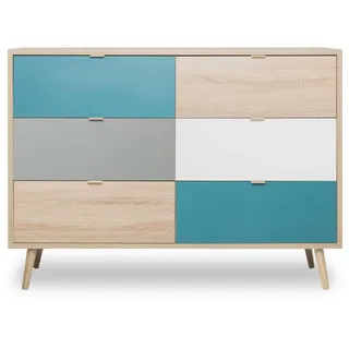 Finori Kommode Cuba 120 x 85 x 40 cm Bunt