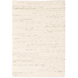 Pergamon Natur Teppich Wolle Alaska Meliert in 8 Größen