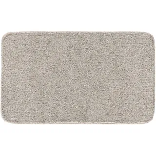 Grund Badteppich , Taupe , Textil , Abstraktes , rechteckig , 80x140 cm , Oeko-Tex® Standard 100, Made in Europe , für Fußbodenheizung geeignet, rutschfest , Heimtextilien, Badtextilien, Badematten