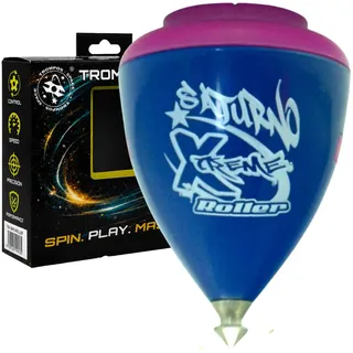 trompos space - Saturn XT Roller Gerardo Montero und Javi De Maria Kreisel, Blau, Medium (SXRAZCU)