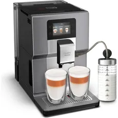 Krups Intuition Preference+, Kaffeevollautomat, Silber