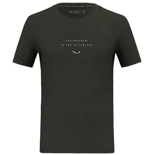 Salewa Eagle Eitd Merino T-Shirt dunkeloliv 2XL